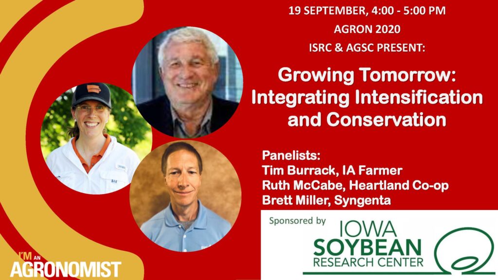 Agronomy Seminar Panel Discussion Sept. 19 room 2020