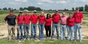 Agronomy Students Participate in North Central Weed Science Society Contest