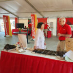 Lee Burras, agronomy, at the Farm Progress Show