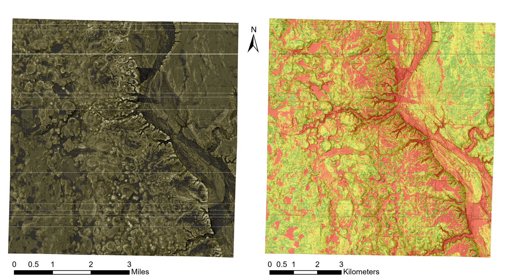 Emmet topsoil thickness and uncertainty